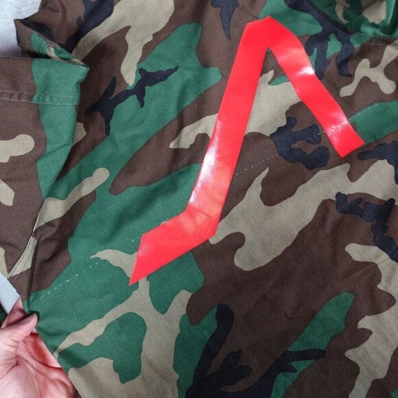 Apolinar 1948 Camo Army Field Jacket Mens Small Tall Fit Custom Logo - Picture 9 of 13